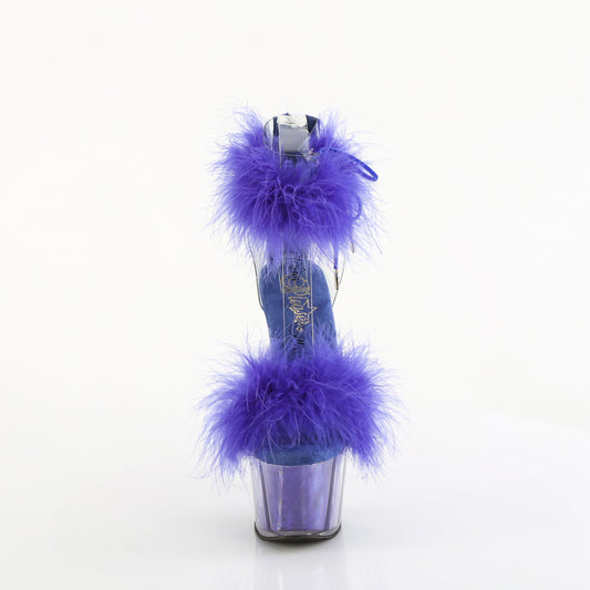 【PLEASER】ADORE-724F プラットフォームシューズ Clr-Royal Blue Fur/M【取寄】