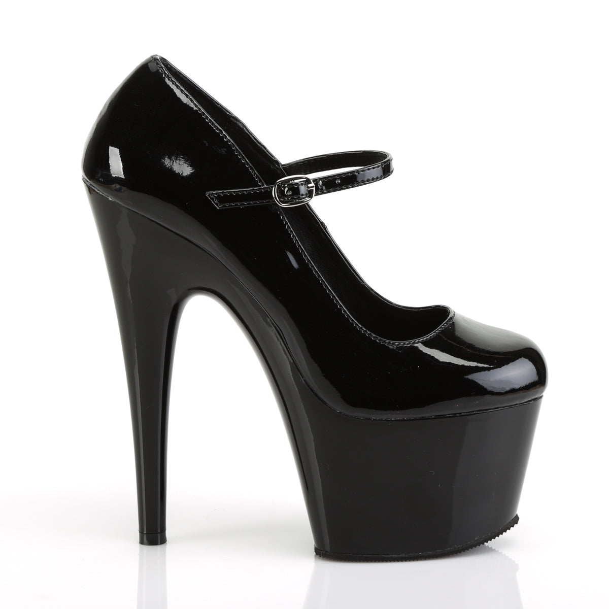 【PLEASER】ADORE-787 プラットフォームシューズ Blk Pat/Blk【取寄】