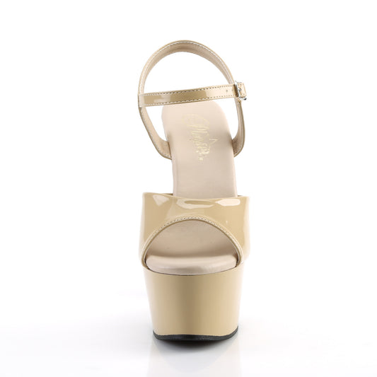 【PLEASER】ASPIRE-609 シューズ Cream Pat/Cream【取寄】
