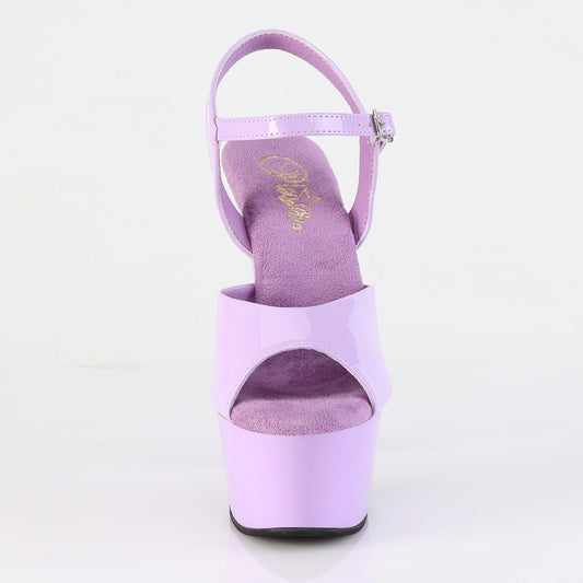 【PLEASER】ASPIRE-609 プラットフォームシューズ Lavender Pat/Lavender【取寄】