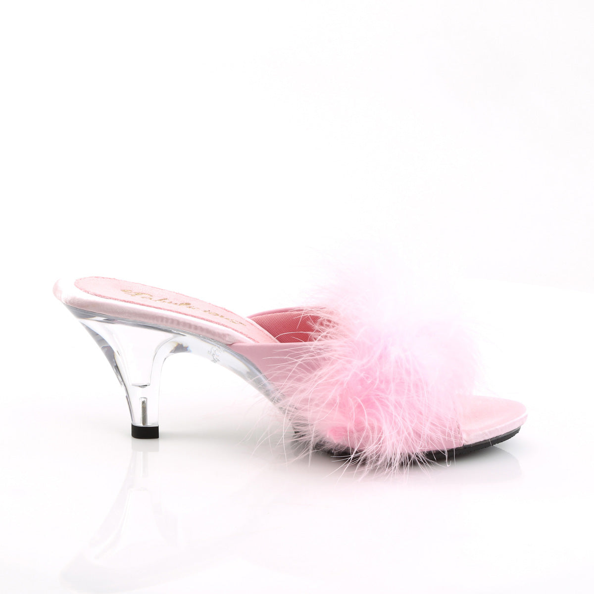 【FABULICIOUS】BELLE-301F ヒールシューズ B. Pink Pu-Fur/Clr【取寄】