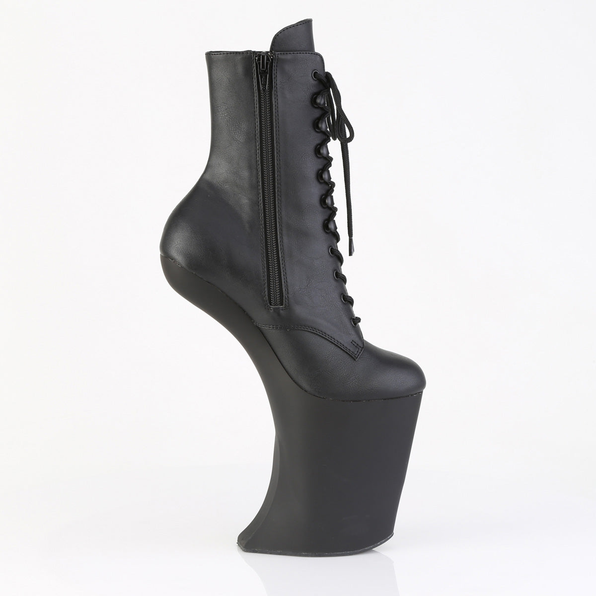 【PLEASER】BEWITCHED-1020 シューズ Blk Faux Leather/Blk Matte【取寄】