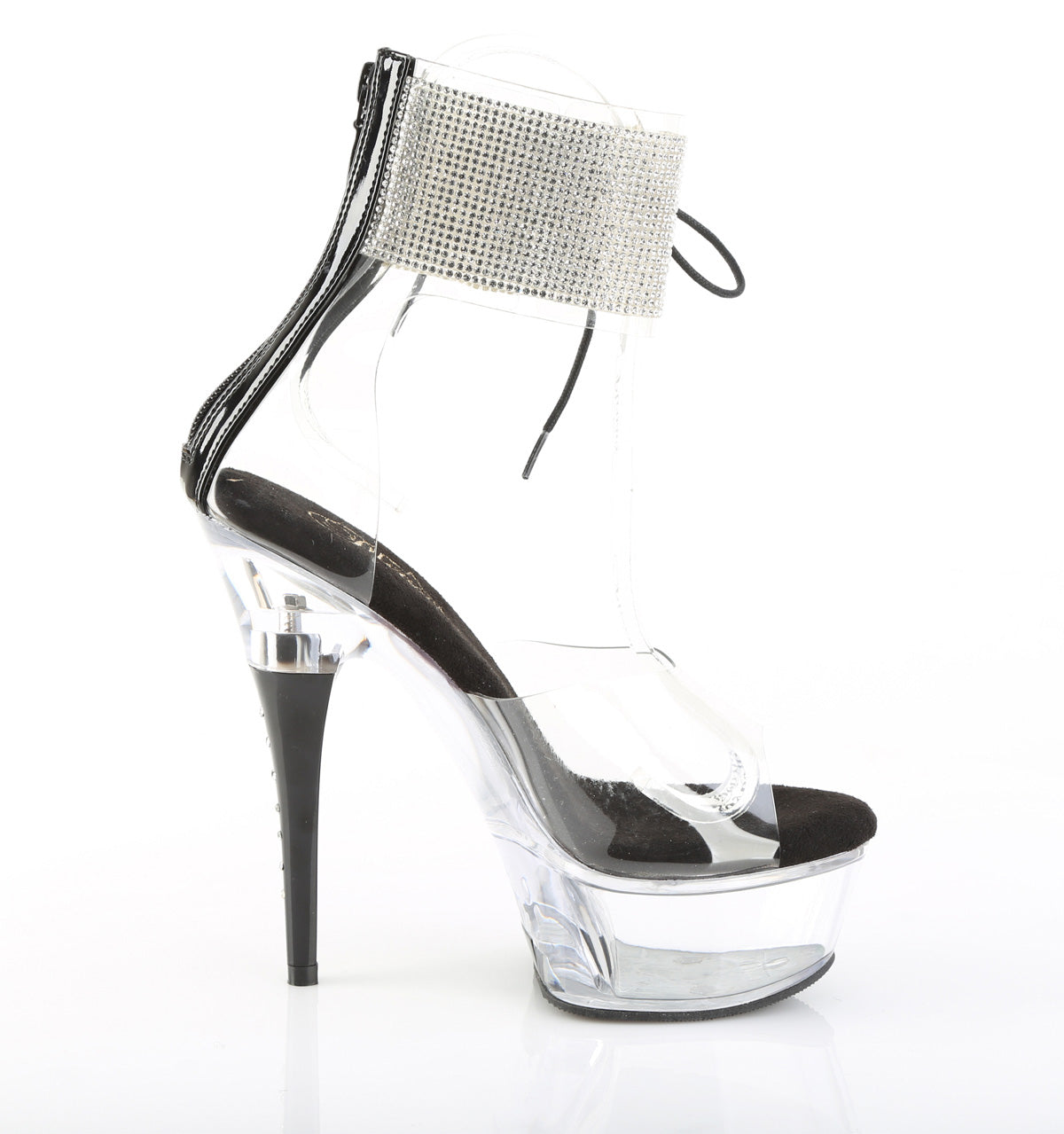 【PLEASER】CAPTIVA-624RS プラットフォームシューズ Clr/Blk【取寄】