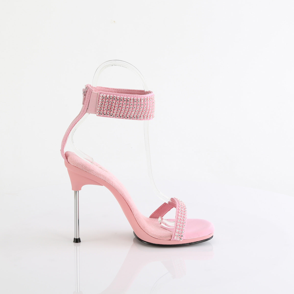 【FABULICIOUS】CHIC-40 ヒールシューズ B. Pink Faux Leather-RS/B. Pink【取寄】