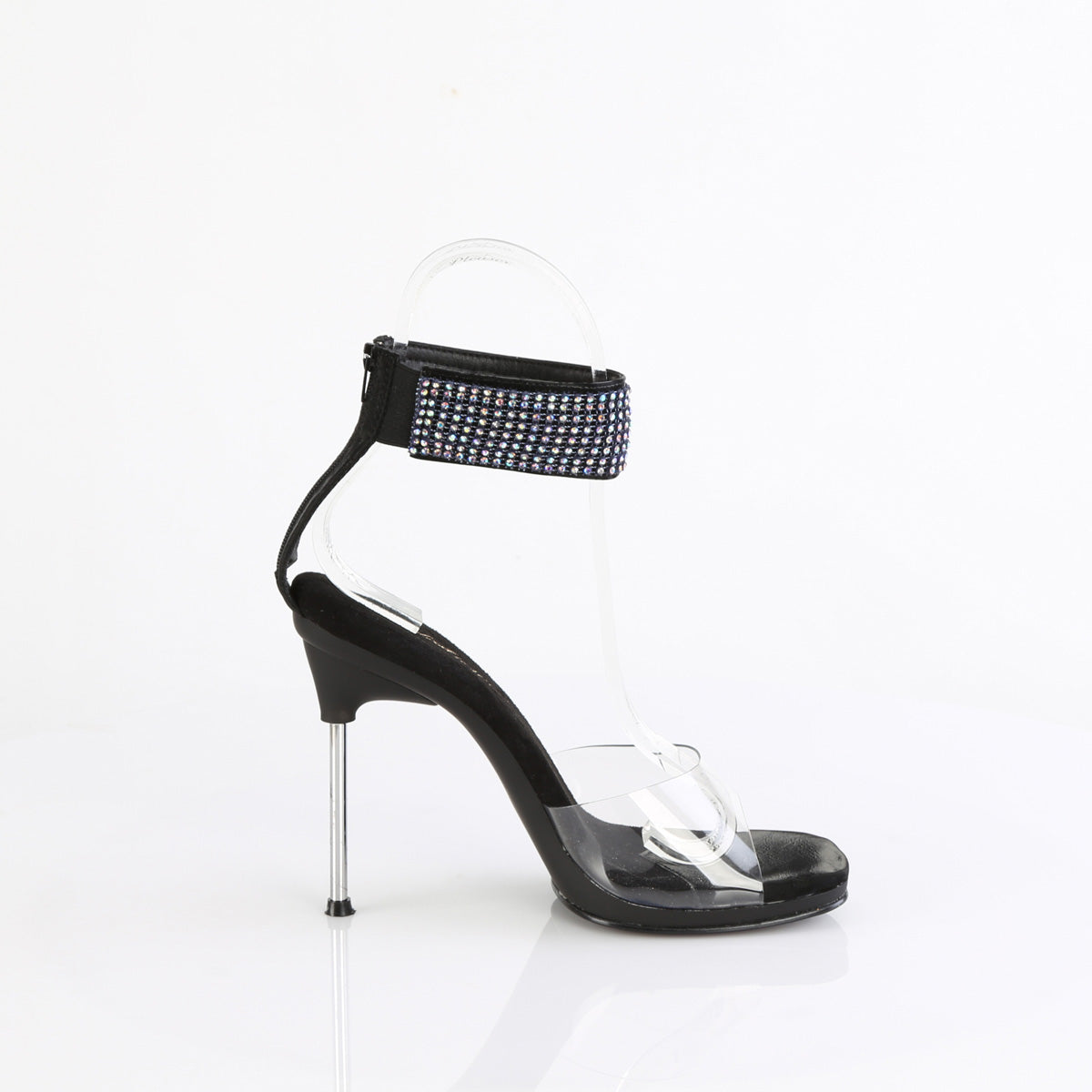 【FABULICIOUS】CHIC-42 ヒールシューズ Clr-Blk Faux Leather-AB RS/Blk【取寄】