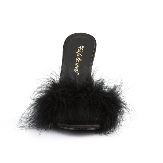 【FABULICIOUS】CLASSIQUE-01F シューズ Blk Pu-Fur【取寄】