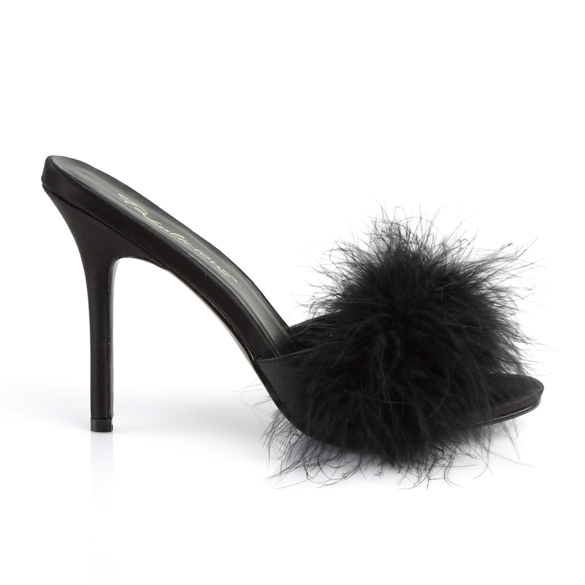 【FABULICIOUS】CLASSIQUE-01F ヒールシューズ Blk Pu-Fur【取寄】