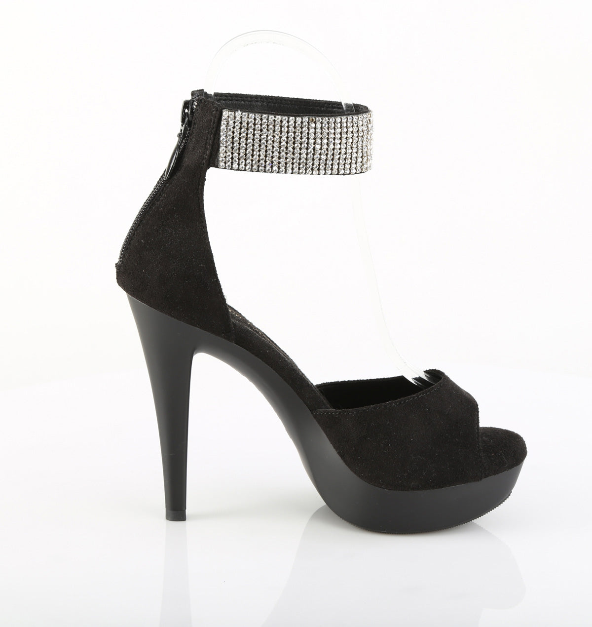 【FABULICIOUS】COCKTAIL-525 プラットフォームシューズ Blk Faux Suede/Blk Matte【取寄】