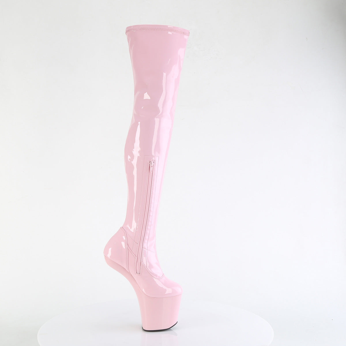 【PLEASER】CRAZE-3000 プラットフォームシューズ B. Pink Str. Pat/B. Pink【取寄】