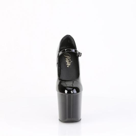 【PLEASER】CRAZE-880 シューズ Blk Pat/Blk【取寄】