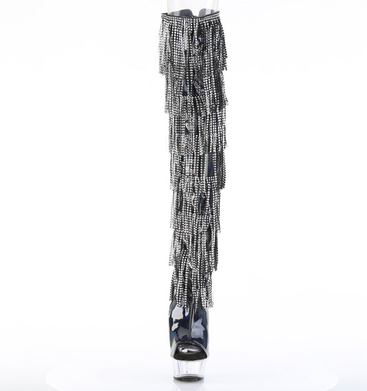 【PLEASER】DELIGHT-3017HG-RSF シューズ Blk Holo Pat/Clr【取寄】