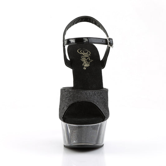 【PLEASER】DELIGHT-609-5G シューズ Blk Gltr/Blk Gltr【取寄】