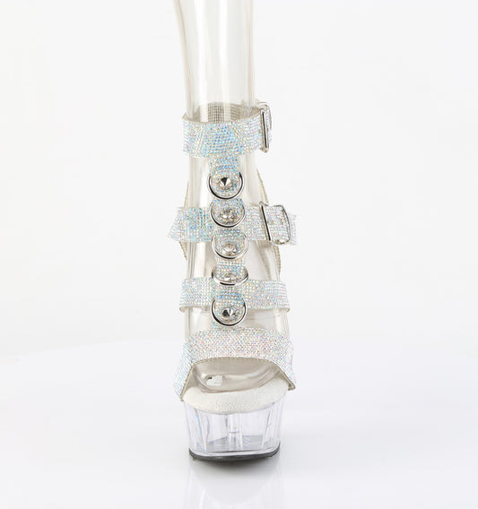 【PLEASER】DELIGHT-656RS シューズ Slv AB RS-TPU/Clr【取寄】
