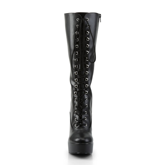 【PLEASER】ELECTRA-2020 シューズ Blk Faux Leather【取寄】