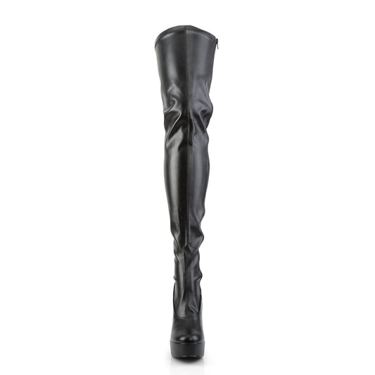 【PLEASER】ELECTRA-3000Z プラットフォームシューズ Blk Str Faux Leather【取寄】