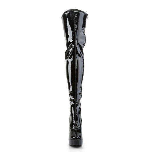 【PLEASER】ELECTRA-3000Z プラットフォームシューズ Blk Str Pat【取寄】