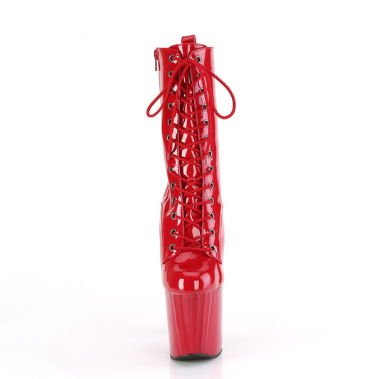 【PLEASER】ENCHANT-1040 プラットフォームシューズ Red Pat/Red【取寄】