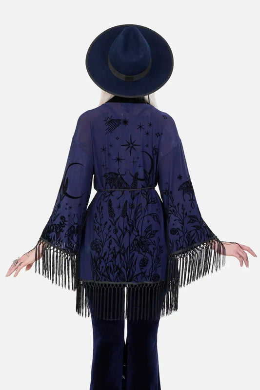 【RESTYLE】アウター* MOON GARDEN KIMONO【取寄】