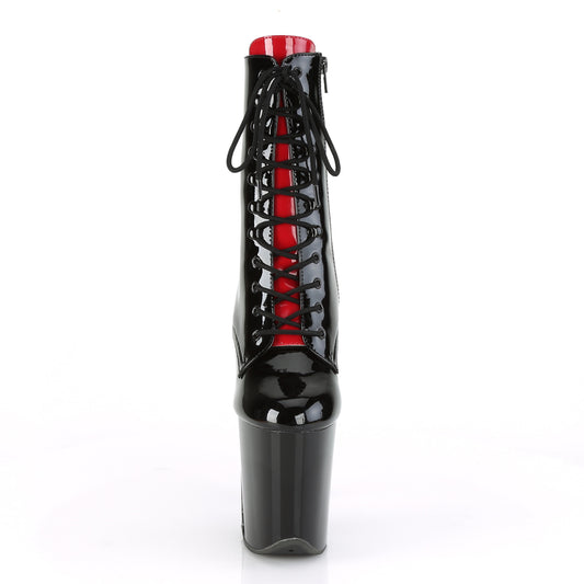 【PLEASER】FLAMINGO-1020FH プラットフォームシューズ Blk Pat/Blk【取寄】