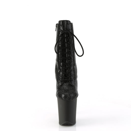 【PLEASER】FLAMINGO-1020RS プラットフォームシューズ Blk RS/Blk Matte【取寄】