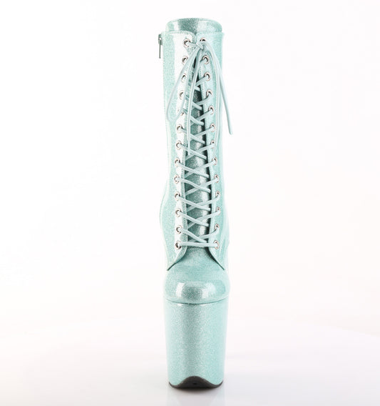 【PLEASER】FLAMINGO-1040GP シューズ Mint Glitter Pat/M【取寄】