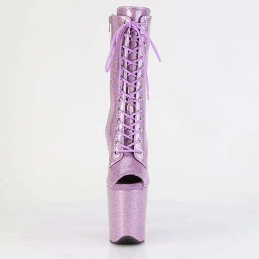 【PLEASER】FLAMINGO-1041GP シューズ Lilac Glitter Pat/M【取寄】