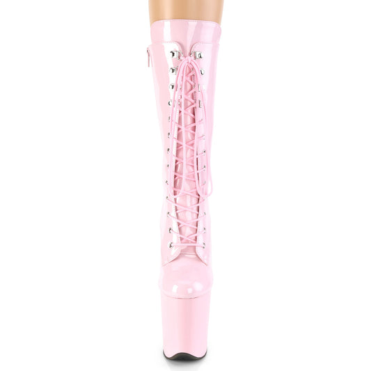 【PLEASER】FLAMINGO-1050 プラットフォームシューズ B. Pink Pat/B. Pink【取寄】