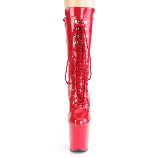 【PLEASER】FLAMINGO-1050 シューズ Red Pat/Red【取寄】
