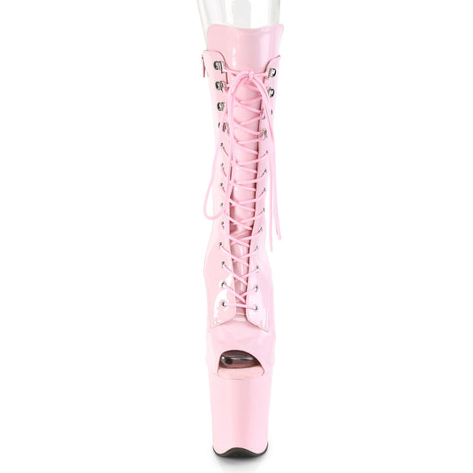 【PLEASER】FLAMINGO-1051 プラットフォームシューズ B. Pink Pat/B. Pink【取寄】