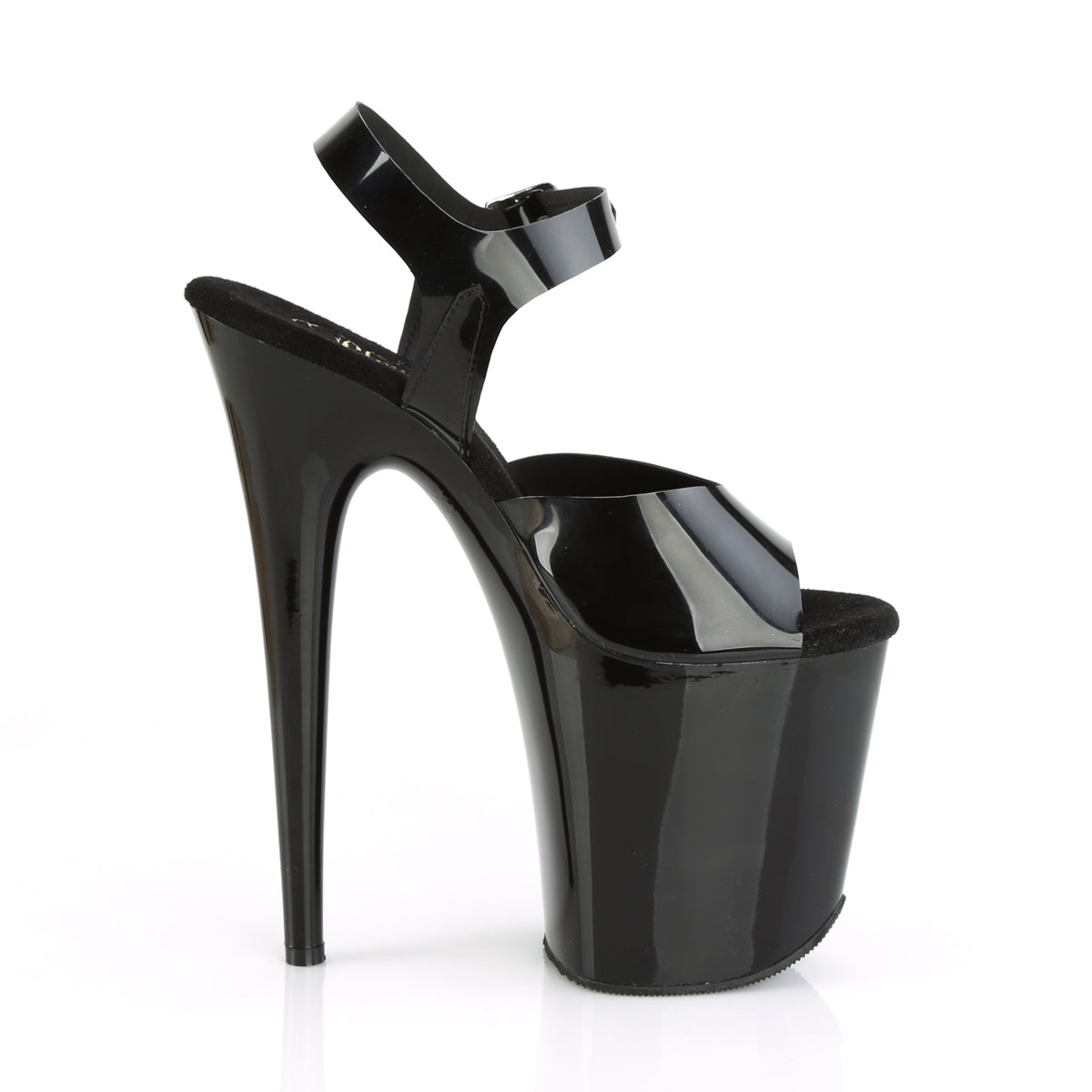 【PLEASER】FLAMINGO-808N プラットフォームシューズ Blk (Jelly-Like) TPU/Blk【取寄】