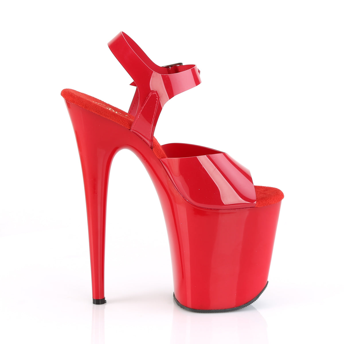 【PLEASER】FLAMINGO-808N プラットフォームシューズ Red (Jelly-Like) TPU/Red【取寄】