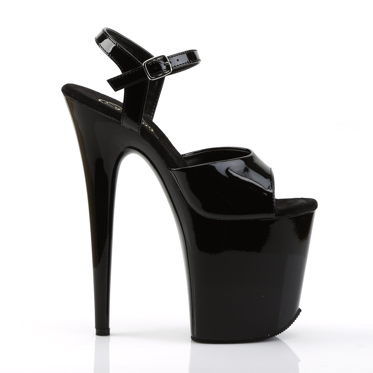 【PLEASER】FLAMINGO-809 プラットフォームシューズ Blk Pat/Blk【取寄】
