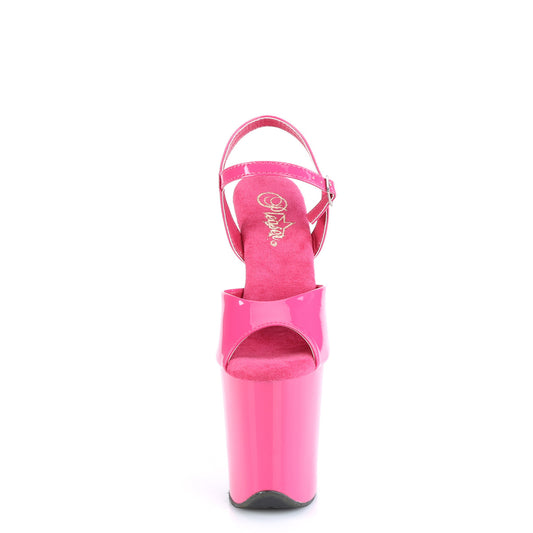 【PLEASER】FLAMINGO-809 プラットフォームシューズ H. Pink Pat/H. Pink【取寄】