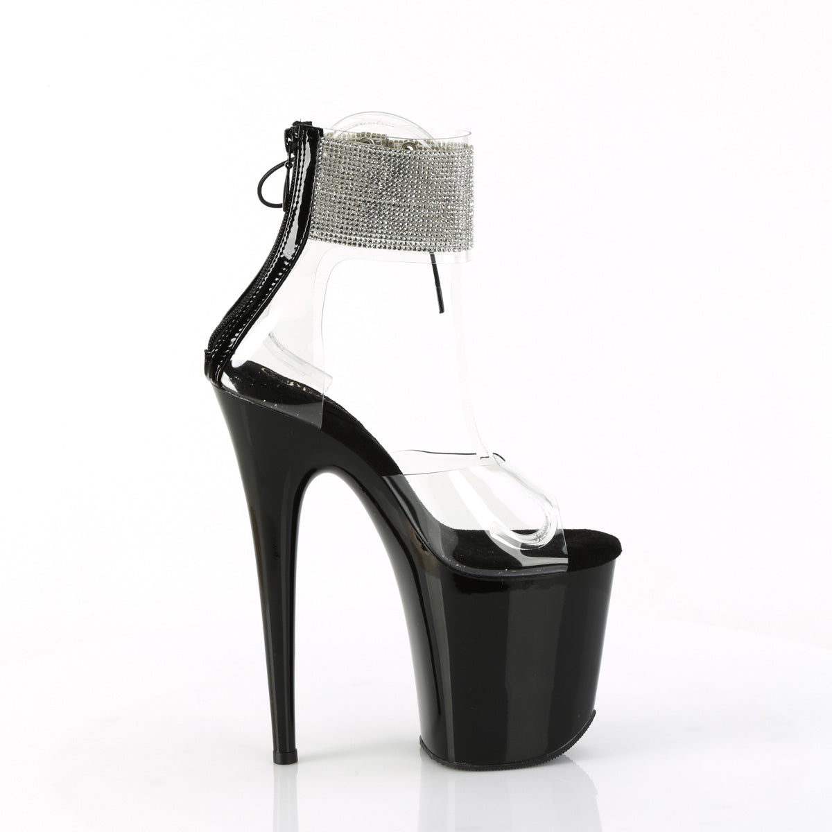 【PLEASER】FLAMINGO-824RS プラットフォームシューズ Clr/Blk【取寄】