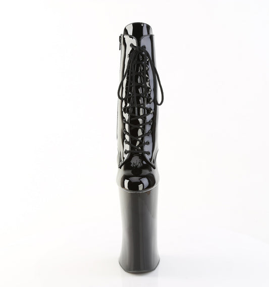 【PLEASER】FORBIDDEN-1020 プラットフォームシューズ Blk Pat/Blk【取寄】