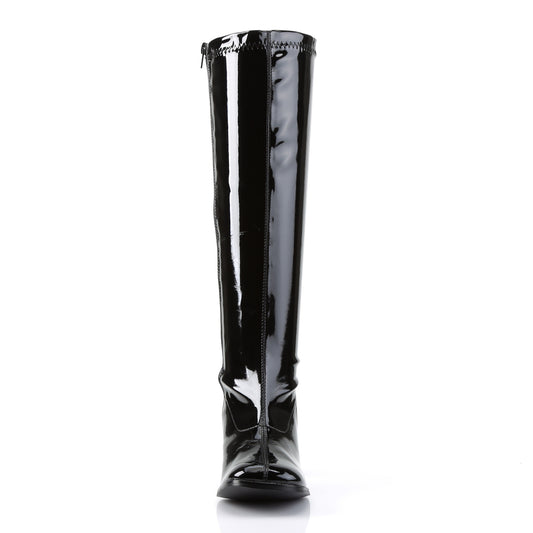 【FUNTASMA】GOGO-300WC ヒールシューズ Blk Str Pat【取寄】