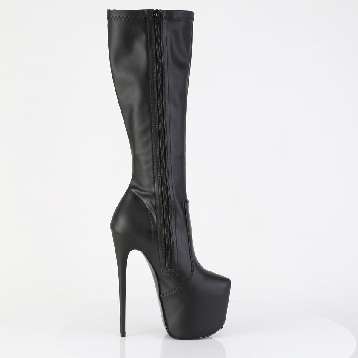【PLEASER】JUBILANT-2000 プラットフォームシューズ Blk Str. Faux Leather【取寄】