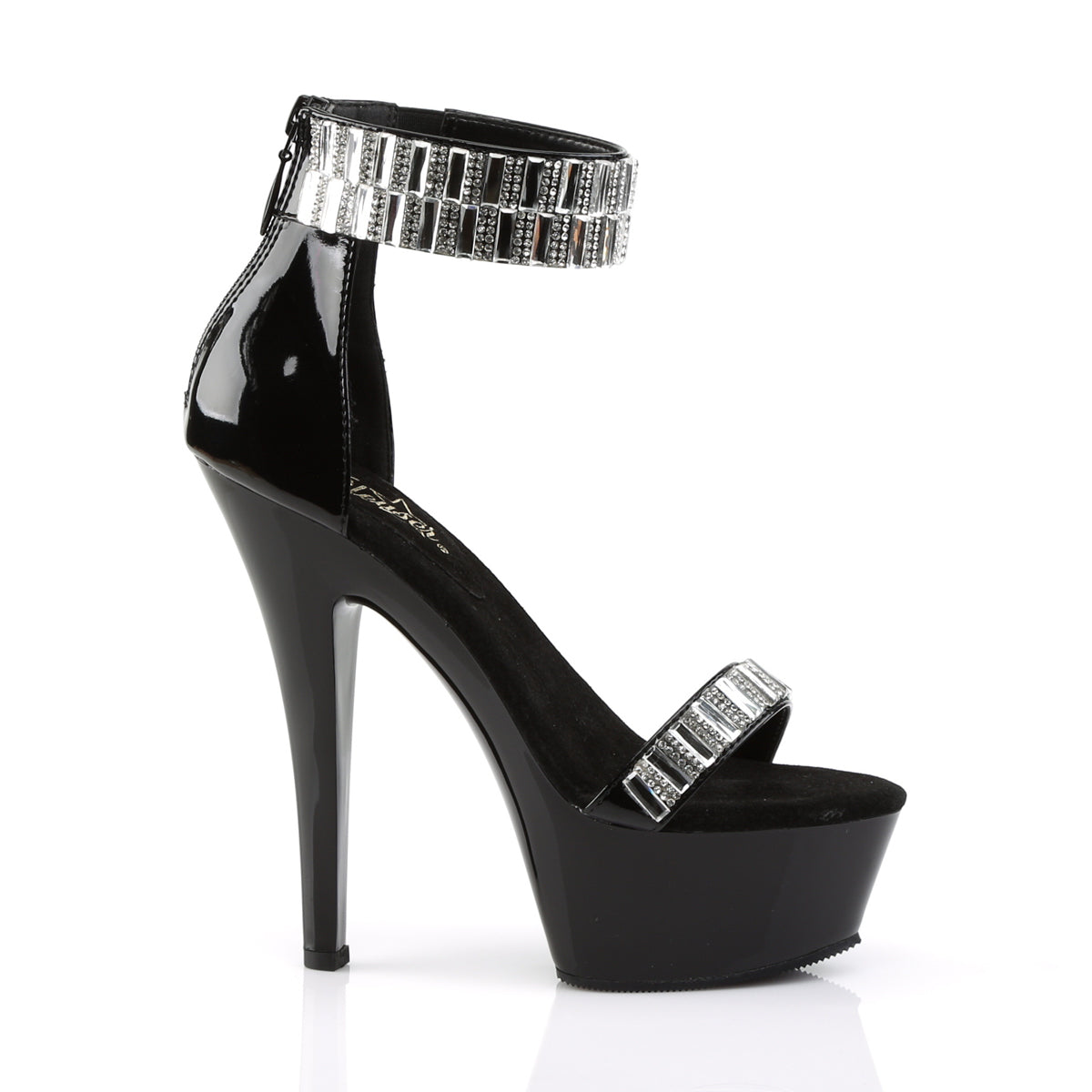 【PLEASER】KISS-269RS プラットフォームシューズ Blk/Blk【取寄】
