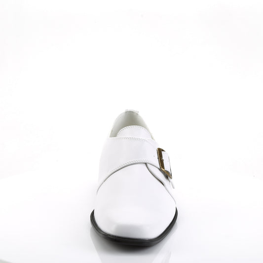【FUNTASMA】LOAFER-12 ヒールシューズ Wht Pu【取寄】