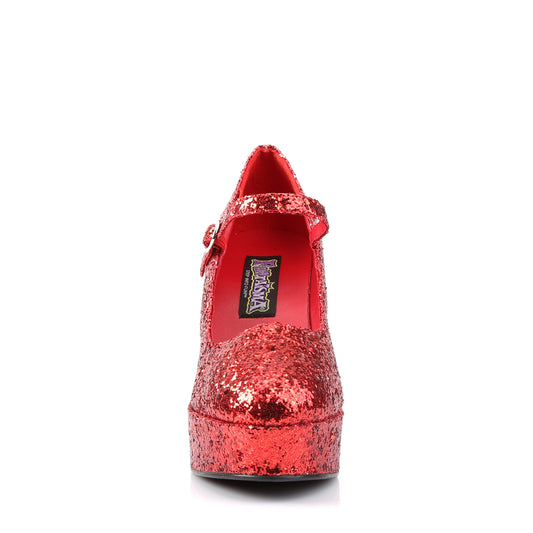 【FUNTASMA】MARYJANE-50G プラットフォームシューズ Red Gltr【取寄】
