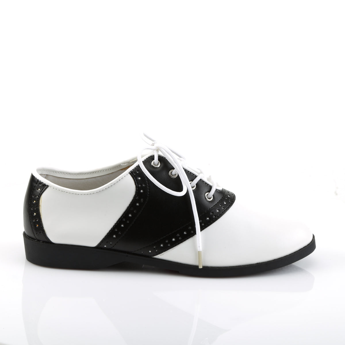 【FUNTASMA】SADDLE-50 ヒールシューズ Blk-Wht Pu【取寄】