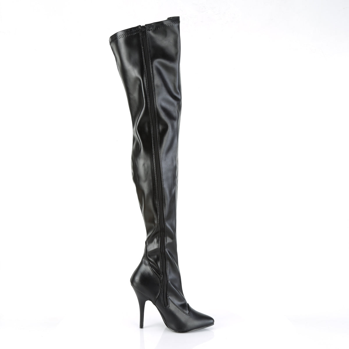 【PLEASER】SEDUCE-3000 シングルソールシューズ Blk Str Faux Leather【取寄】