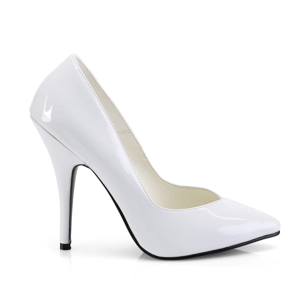 【PLEASER】SEDUCE-420V シングルソールシューズ Wht Pat【取寄】