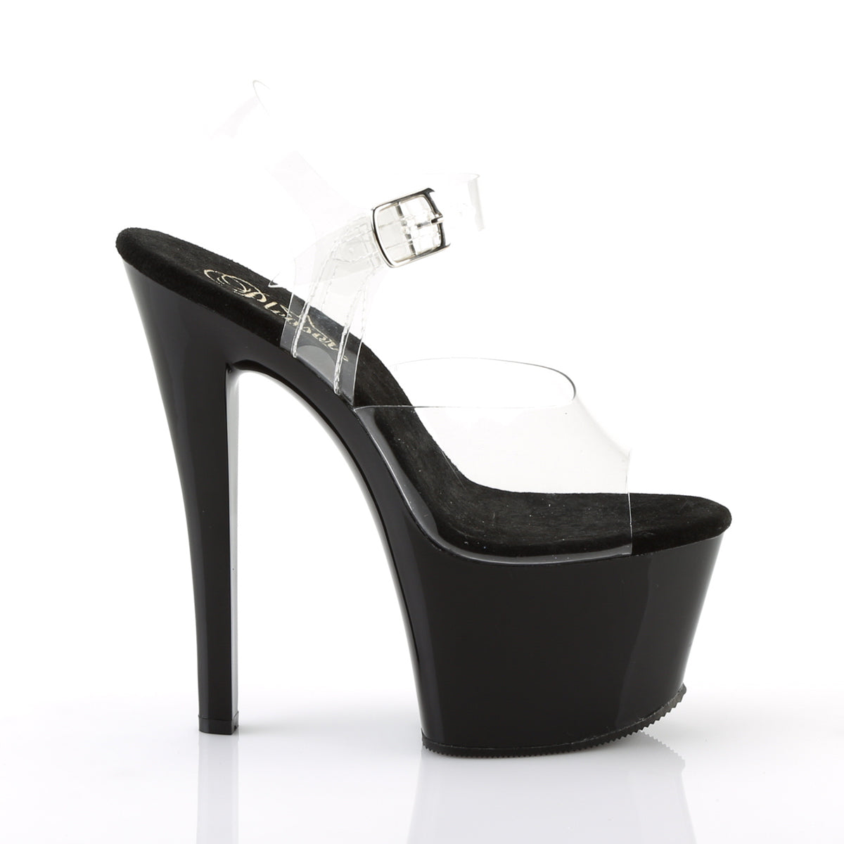 【PLEASER】SKY-308 プラットフォームシューズ Clr/Blk【取寄】