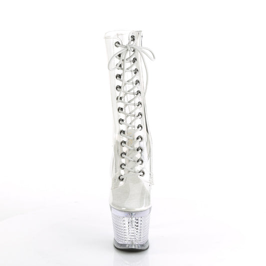 【PLEASER】SPECTATOR-1040C プラットフォームシューズ Clr/Clr【取寄】
