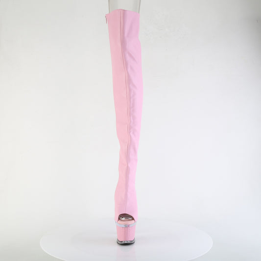 【PLEASER】SPECTATOR-3030 シューズ B. Pink Faux Leather/Clr-B. Pink Ma【取寄】