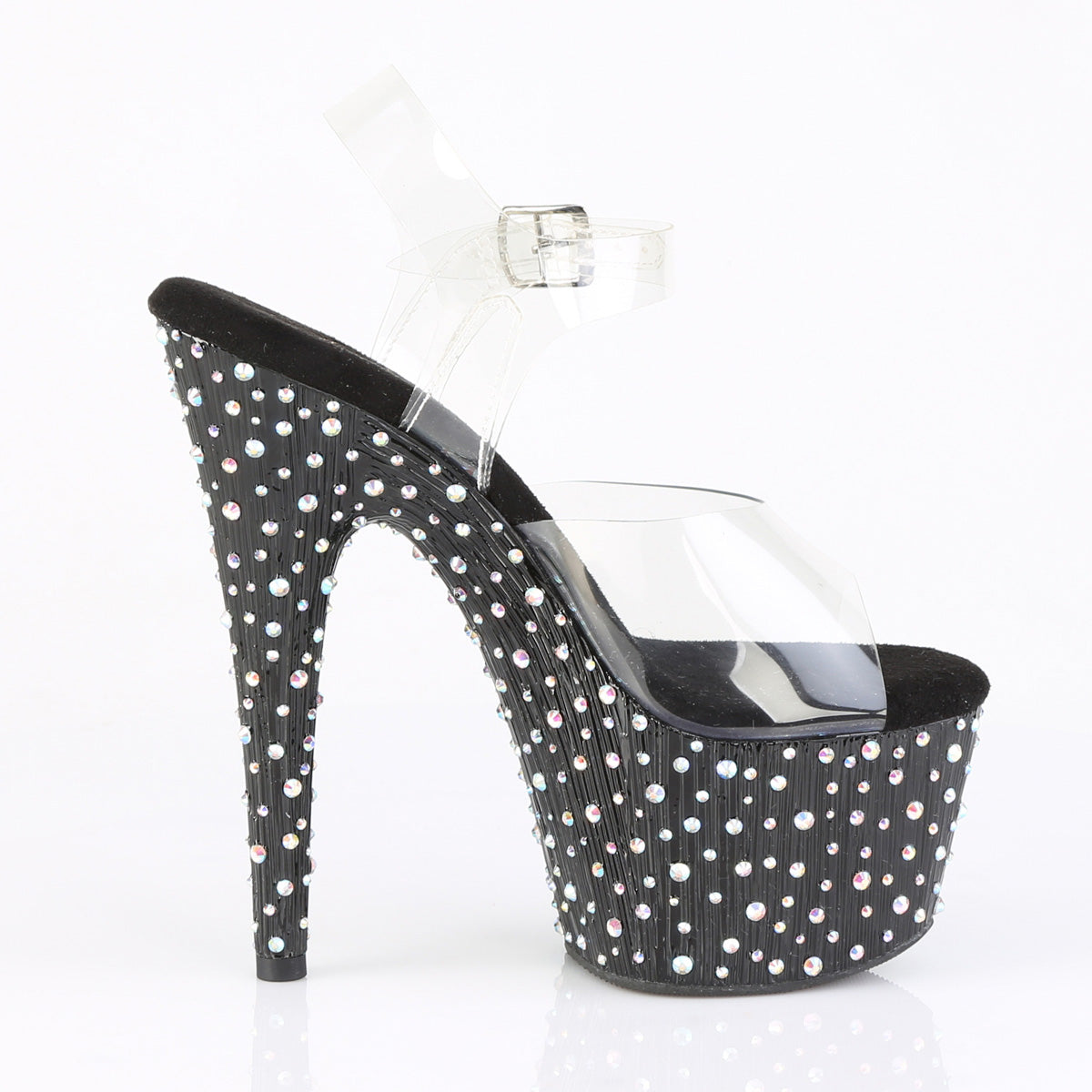 【PLEASER】STARDANCE-708 プラットフォームシューズ Clr/Blk-Slv Multi RS【取寄】