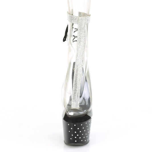 【PLEASER】STARDUST-1018C-2RS プラットフォームシューズ Clr/Blk【取寄】
