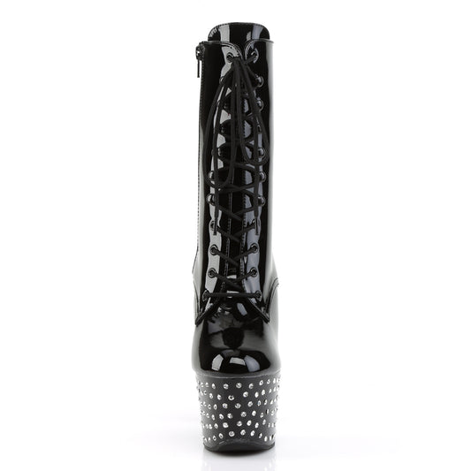 【PLEASER】STARDUST-1020-7 プラットフォームシューズ Blk/Blk【取寄】