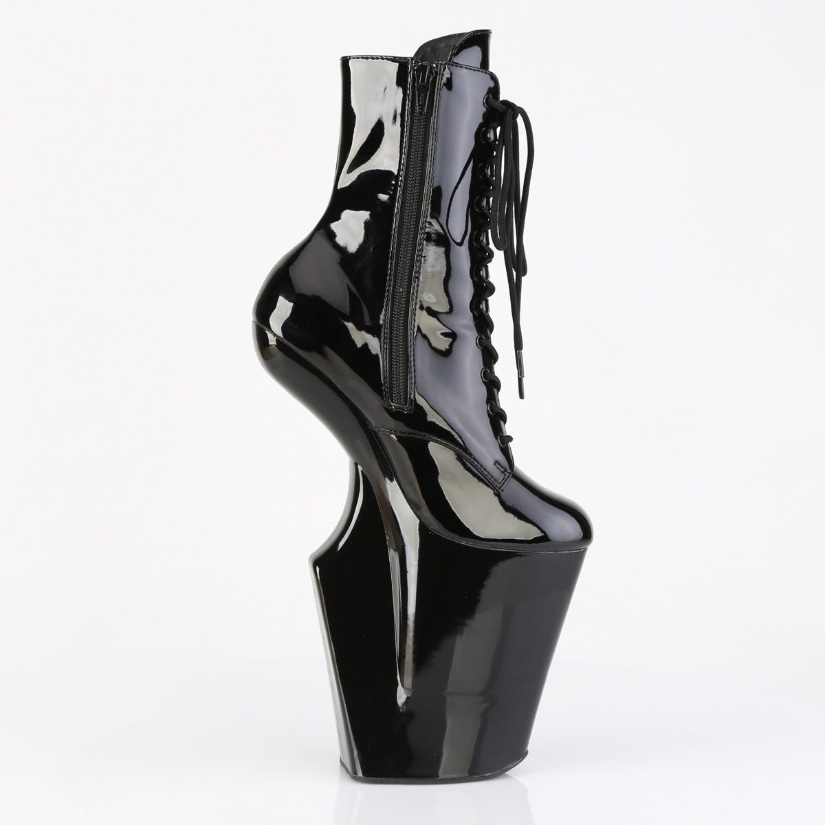 【PLEASER】WORSHIP-1020 プラットフォームシューズ Blk Pat/Blk【取寄】